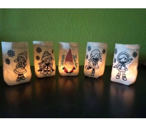 Stickserie - Weihnachtssprüche 